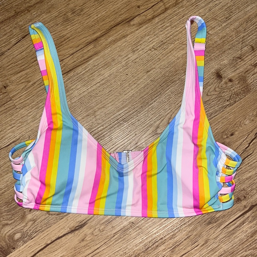 Rainbow Bikini Top